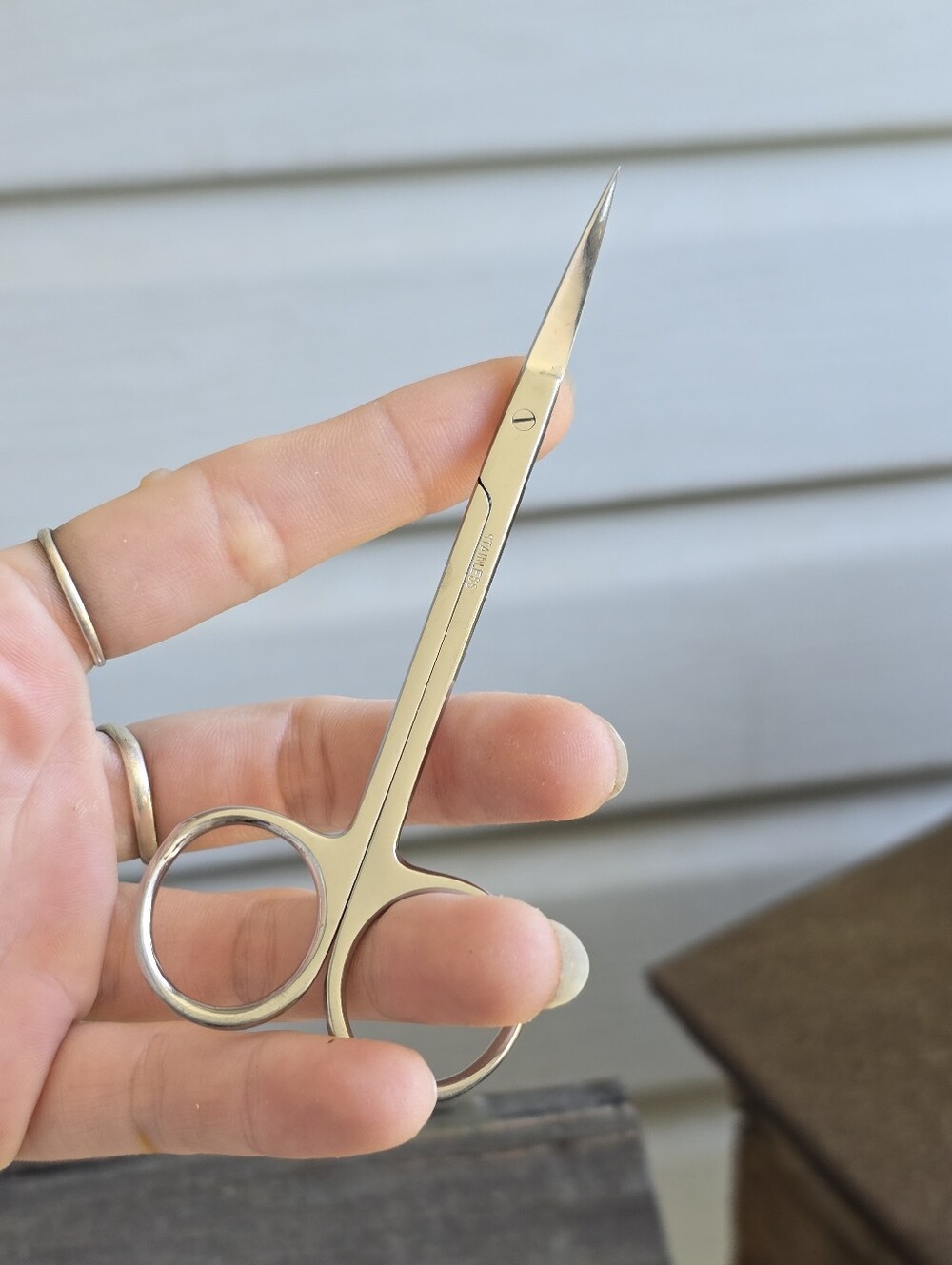 Acme Stainless Steel Iris Scissors